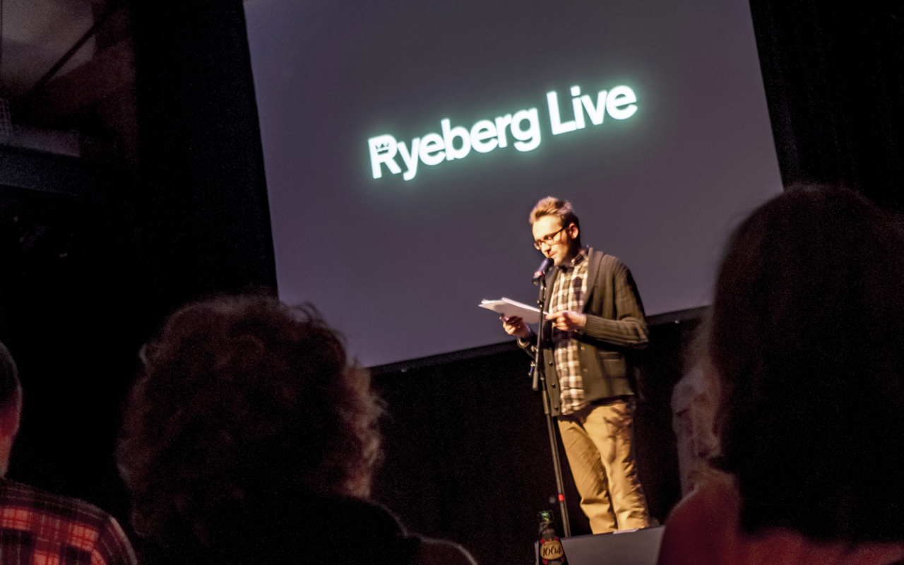 Lee Henderson at Ryeberg Live Vancouver PuSh 2014